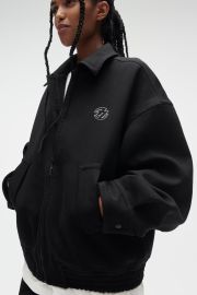OVERSIZED ADERERROR BOMBER JACKET - Black United States at Zara